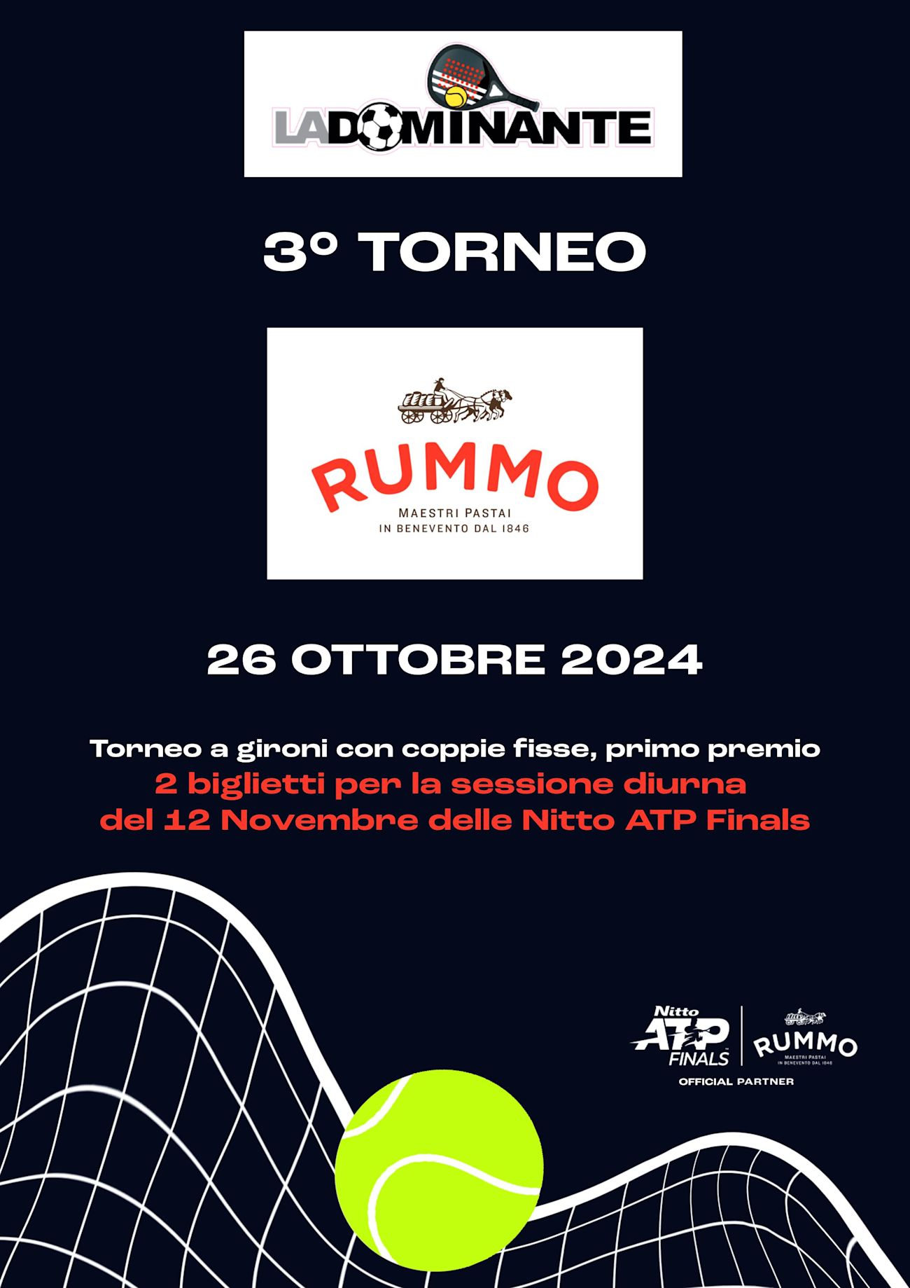 3° TORNEO PASTA RUMMO