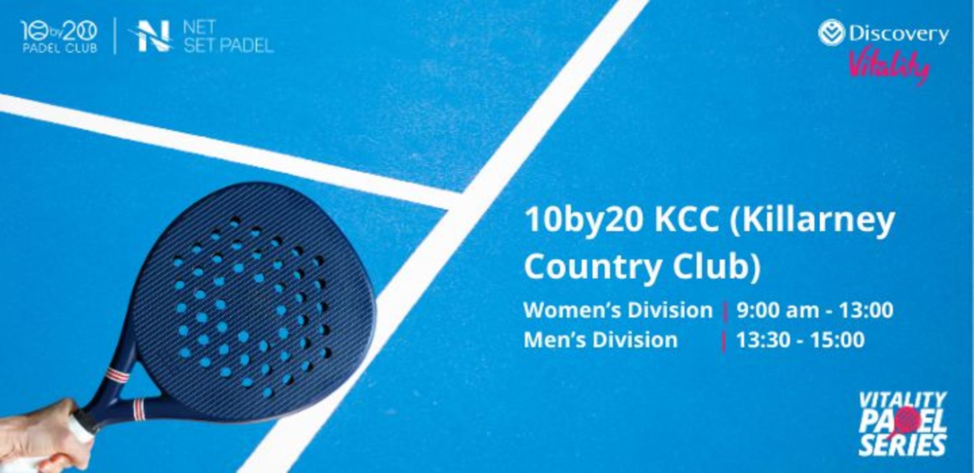 Vitality Padel Series at KCC: Men's Rising Stars Division