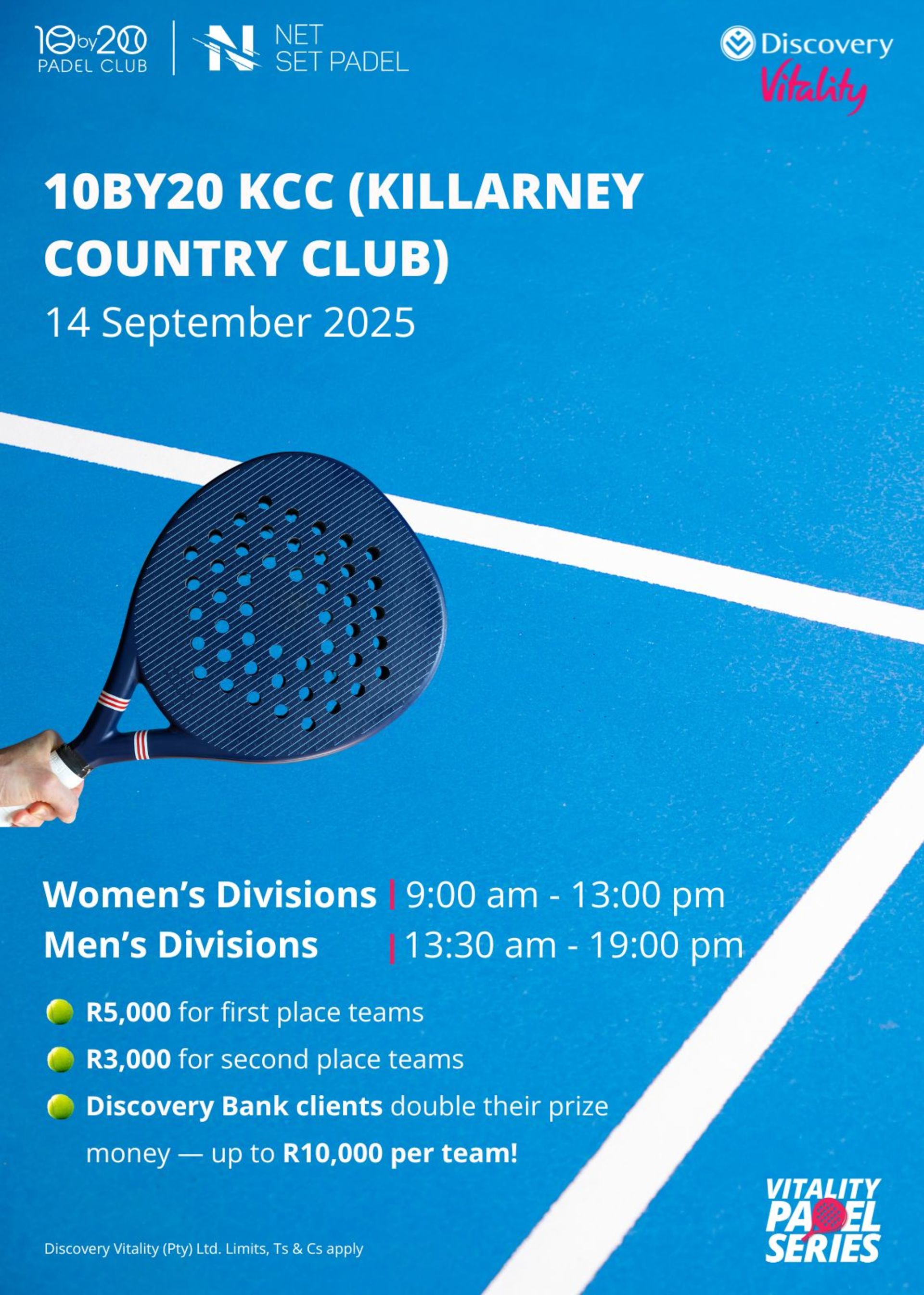 Vitality Padel Series at KCC: Women's Rising Stars Division