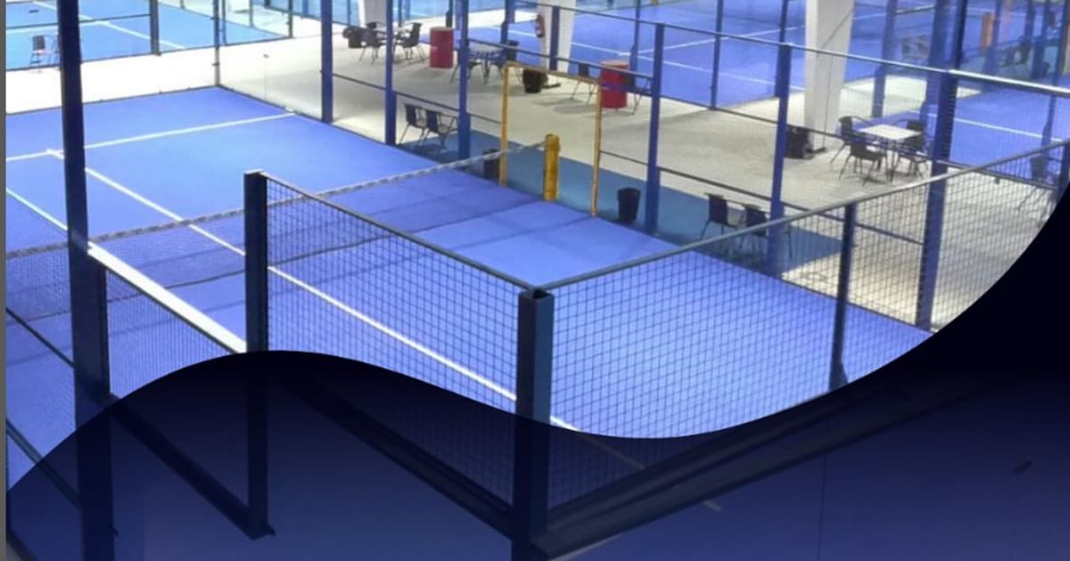 Cancha de pádel en Ames Padel Center, Ames