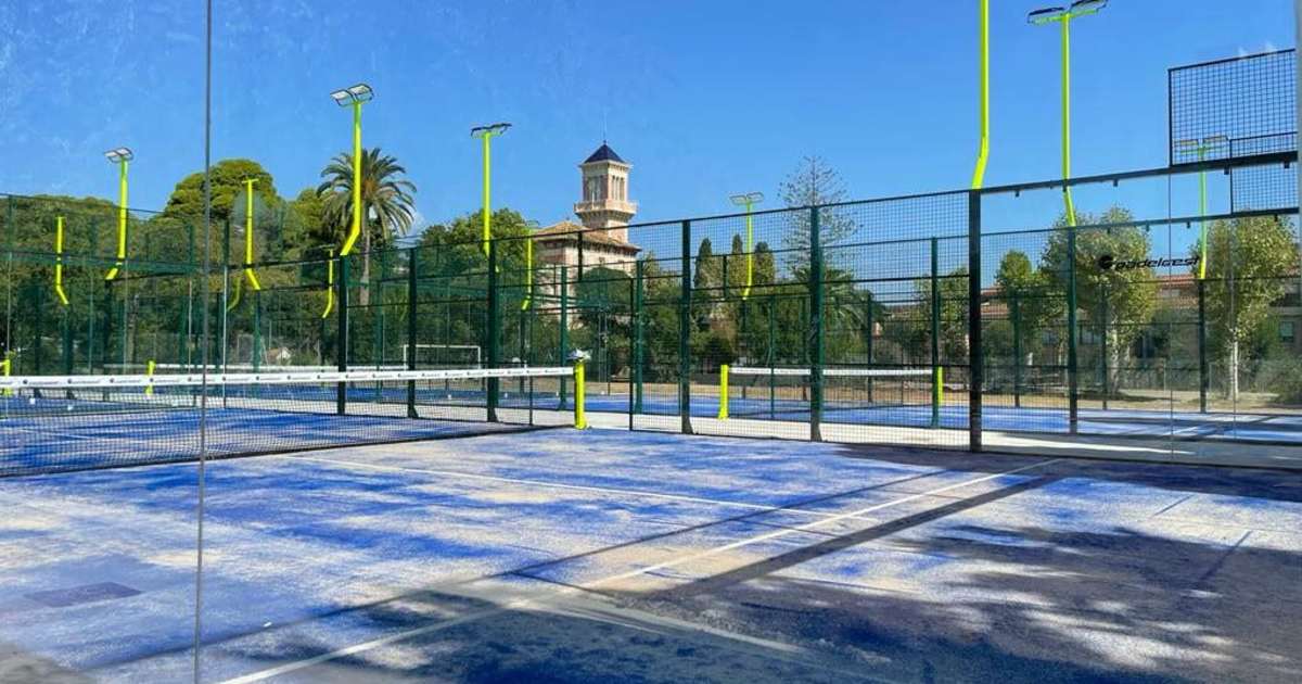 Cancha de pádel en Club Pádel Manyanet Reus, Reus