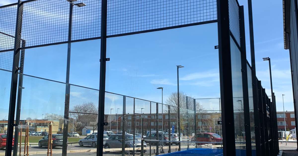 Cancha de pádel en Padelcenter Fitness Force, Trelleborg