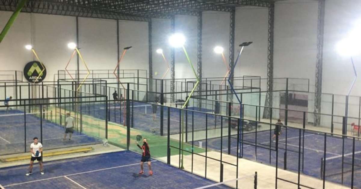 Cancha de pádel en Arena Club Río Cuarto, Río Cuarto