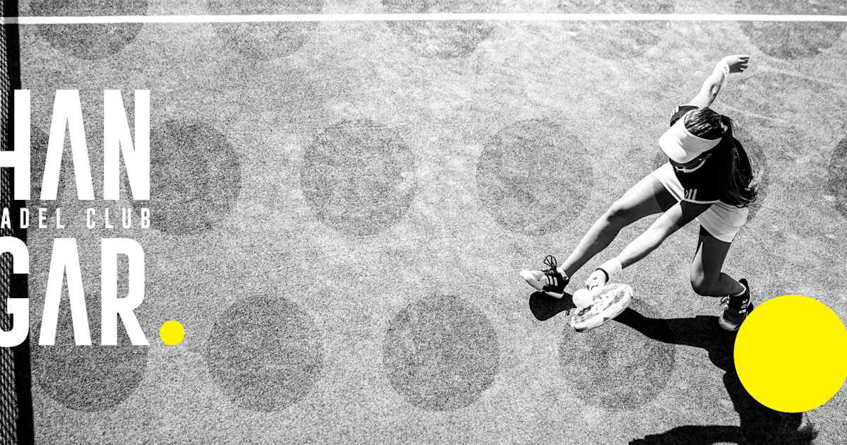 Cancha de pádel en Hangar Padel Club, Beveren