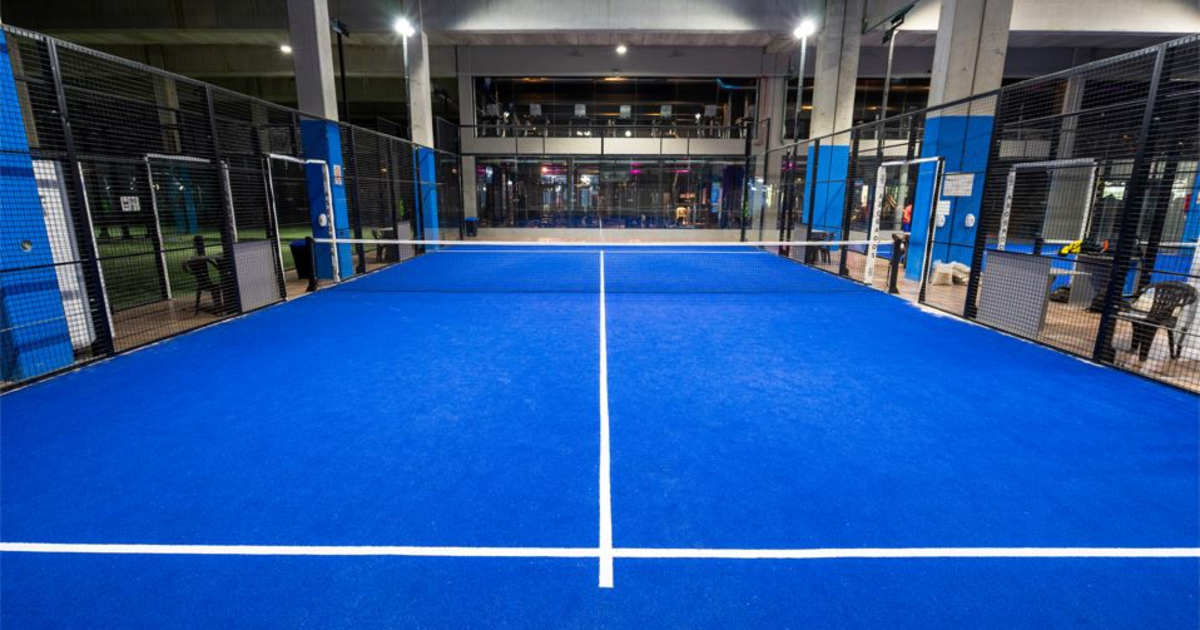 Cancha de pádel en Ipadel Fitness Sport Club, Mos (Vigo)