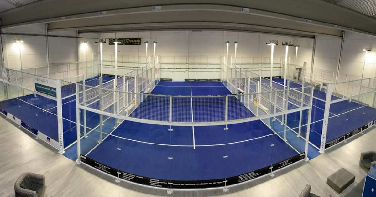 Cancha de pádel en Tot Padel, Reus