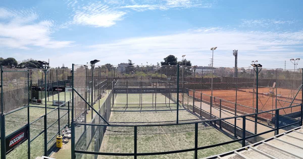 Cancha de pádel en Reus Deportiu, Reus