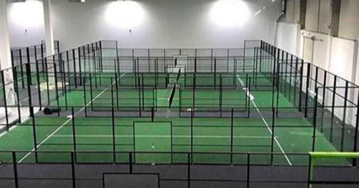 Padel court at Padelito Torino, Torino