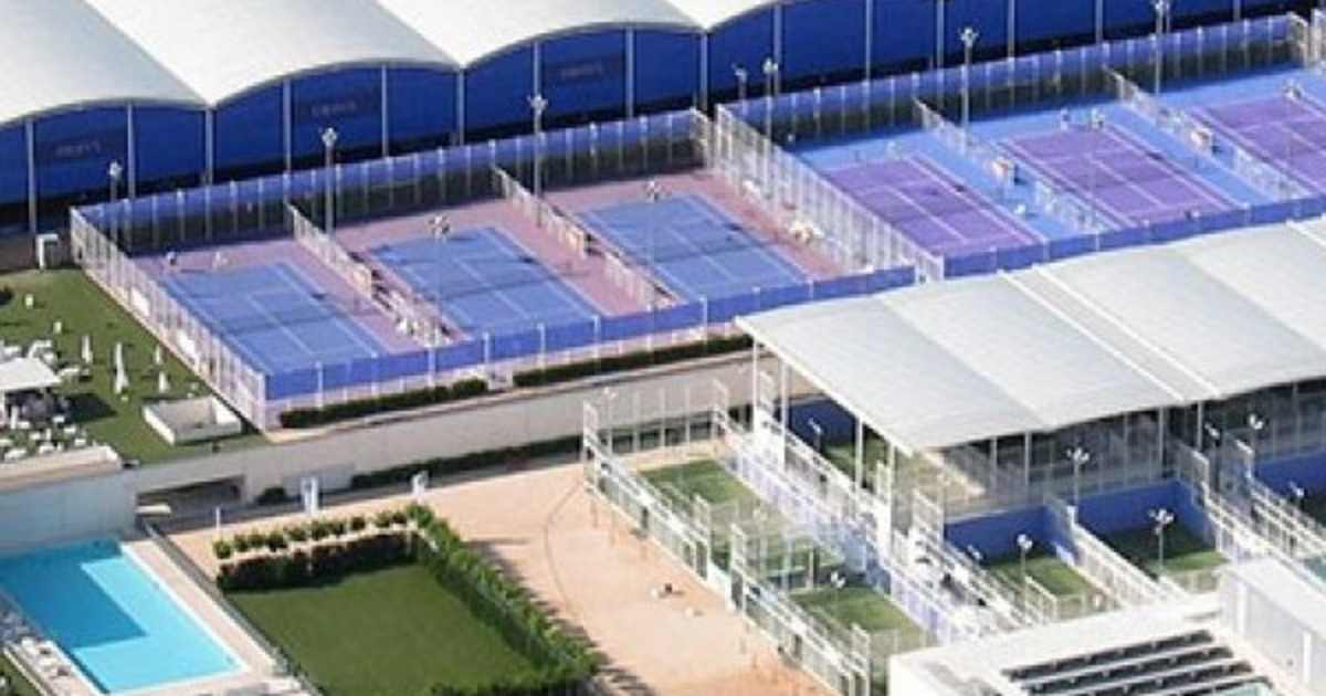Cancha de pádel en PADEL STATION, Rome