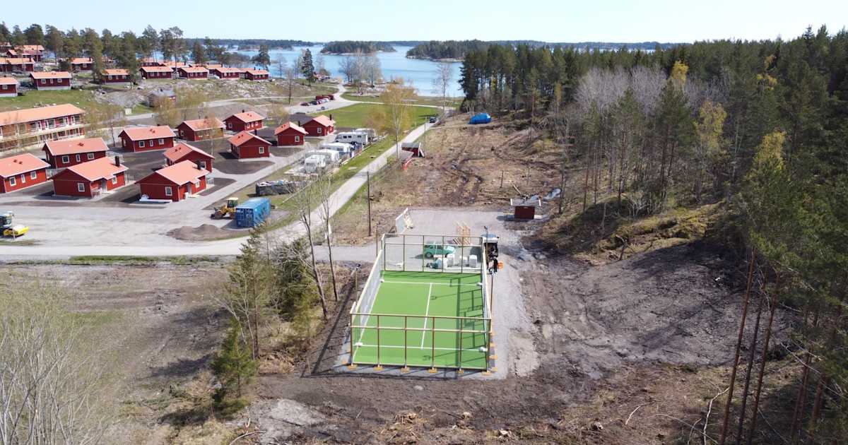 Cancha de pádel en Ängens Padel, Sankt Anna