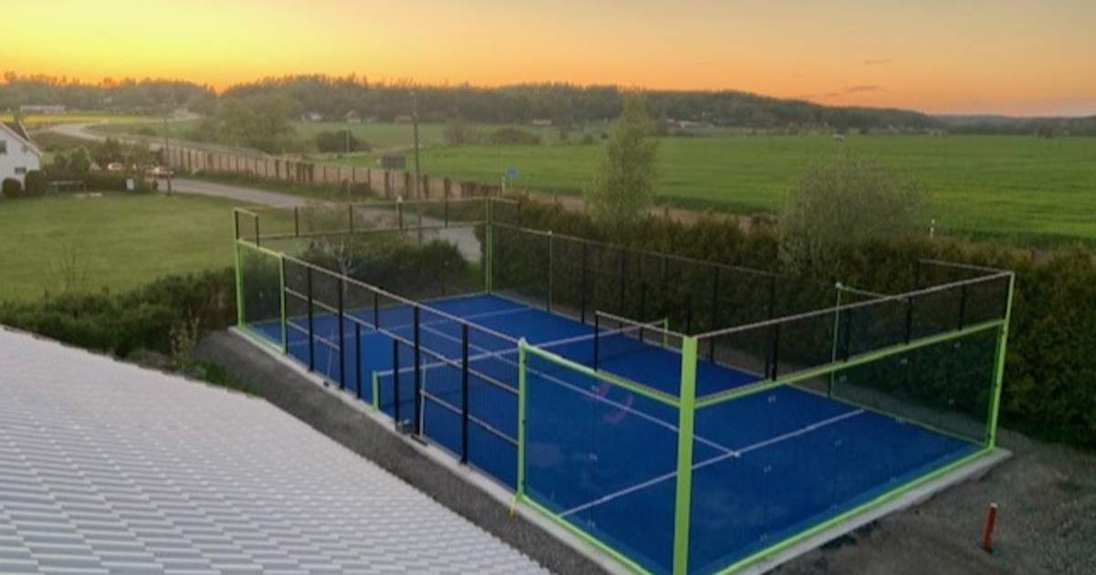 Cancha de pádel en Hanhals Padel, Kungsbacka
