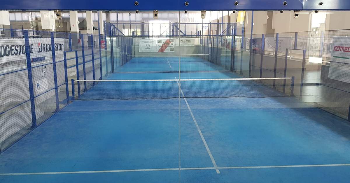 Cancha de pádel en Sporting Club Le Bandiere, Colturano