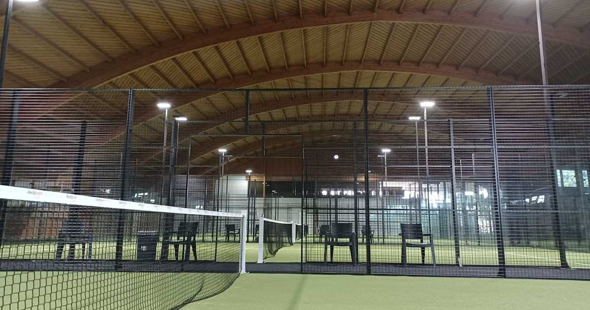Cancha de pádel en Wingfield Padel & Tennis, Mechelen