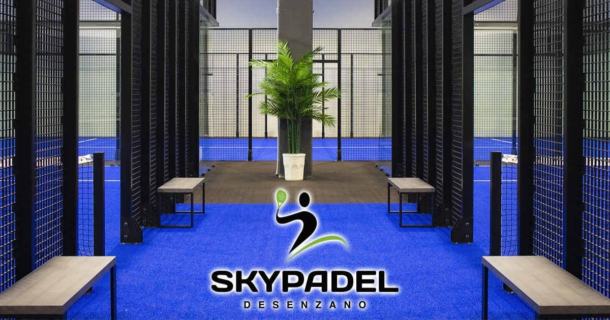 Cancha de pádel en Skypadel - Desenzano del Garda, Desenzano del Garda