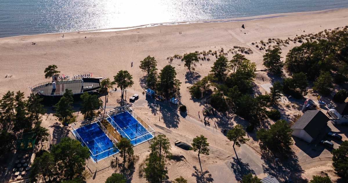 Cancha de pádel en Padel Imperium • Yyteri, Pori