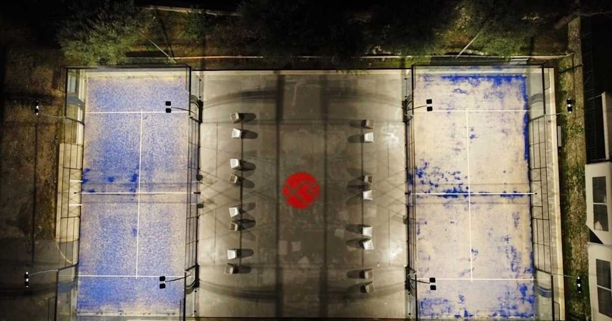Cancha de pádel en Padel X3, Siracusa