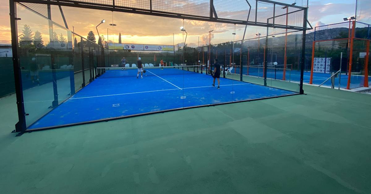 Cancha de pádel en Asd Padel Lago Siracusa, Siracusa