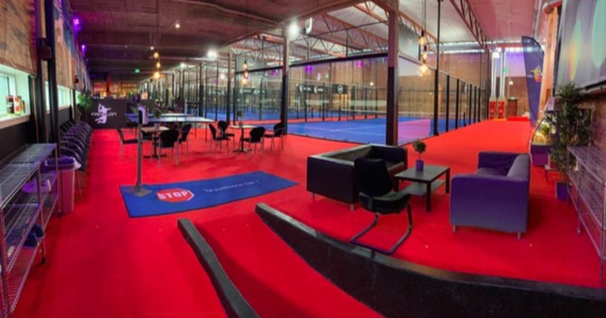 Cancha de pádel en Padelon Fossegrenda, Trondheim