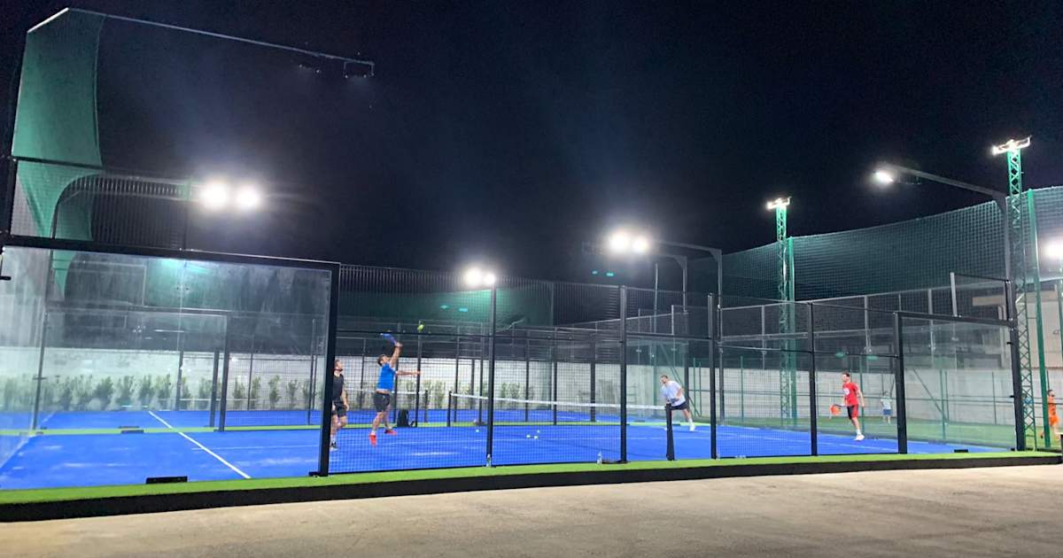 Cancha de pádel en Back Sporting Club, San Marcellino