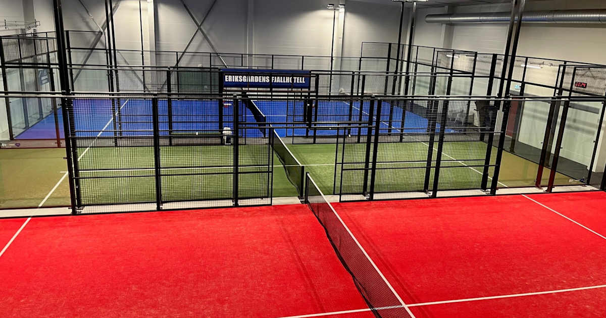 Cancha de pádel en Funäsdalen Padelcenter, Funäsdalen