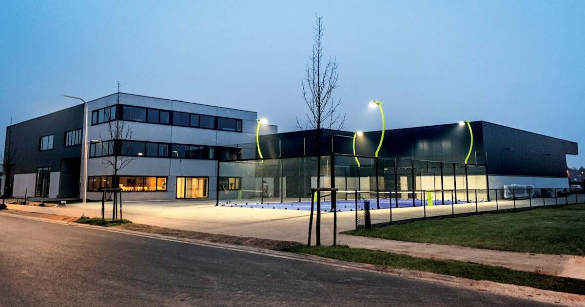 Cancha de pádel en Padel Poldergote, Zele