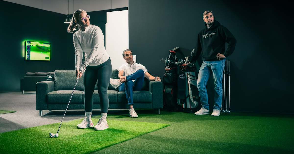 Cancha de pádel en GolfStudio Vaasa, Vaasa