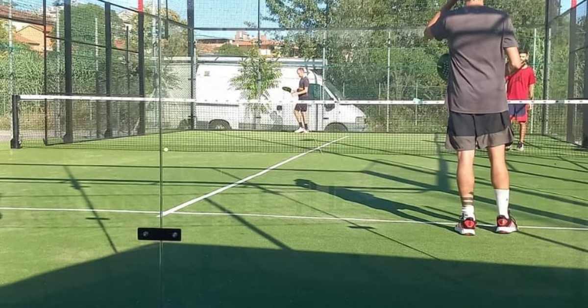 Cancha de pádel en Sport & Food Village, Montecatini Terme