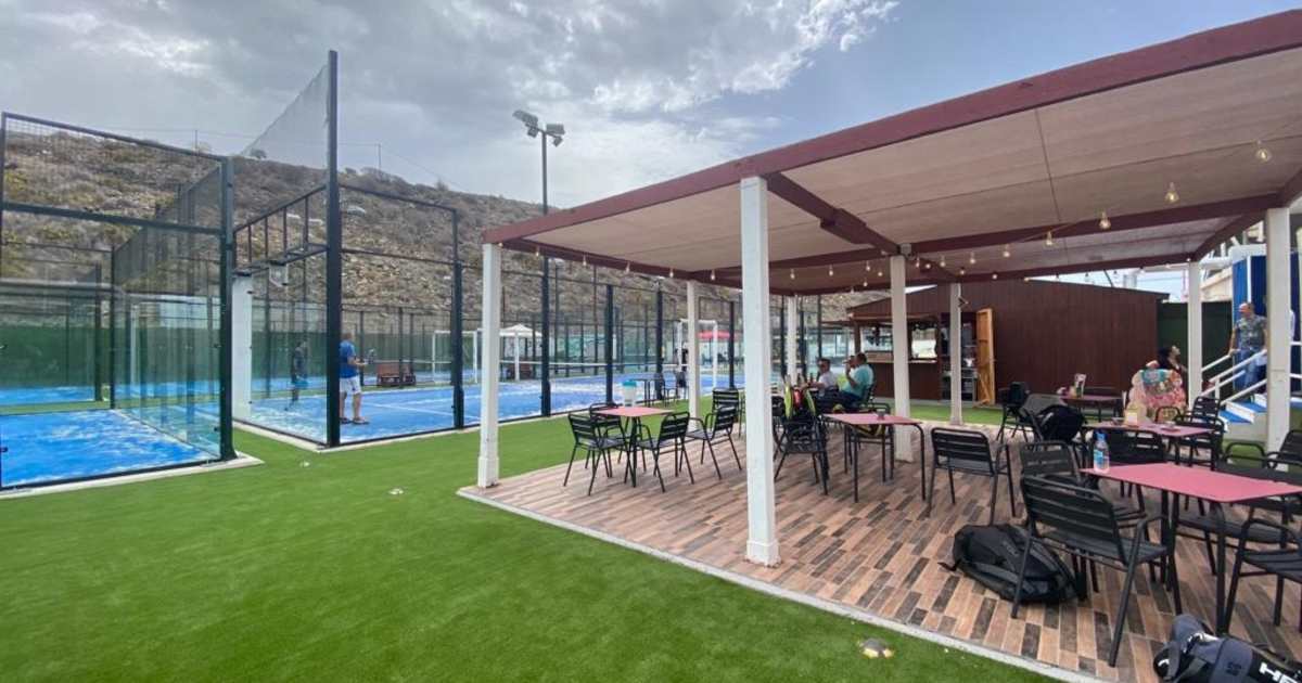 Cancha de pádel en Club de Pádel Bida, Maspalomas