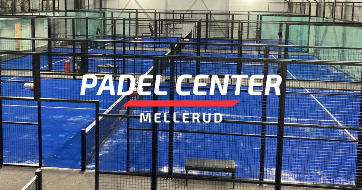 Cancha de pádel en Padel Center Mellerud, Mellerud