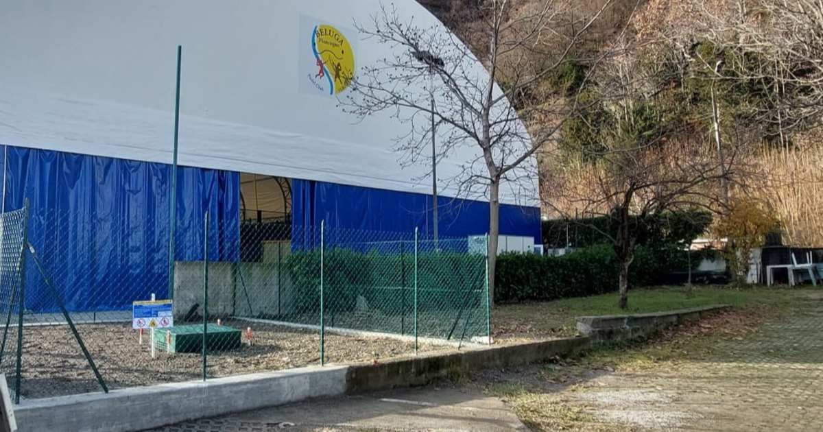 Cancha de pádel en Beluga Padel Club Vi.Bi, Piamborno