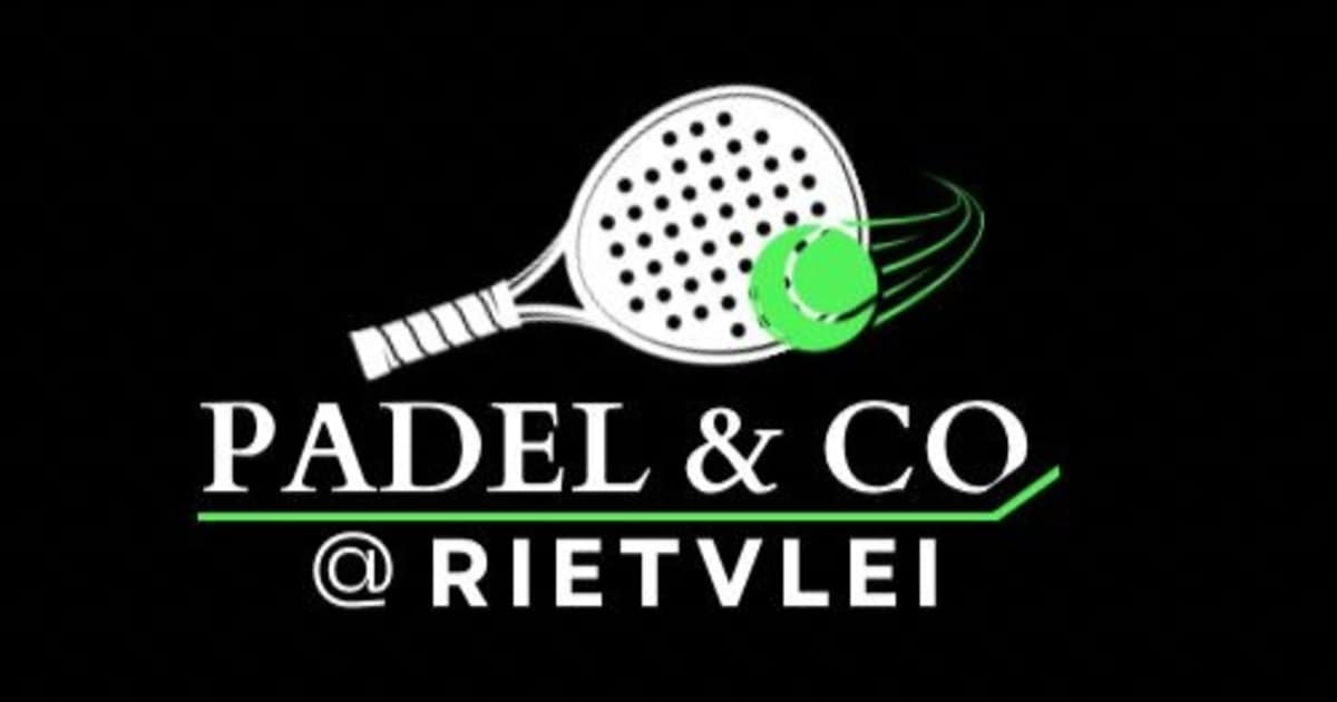 Cancha de pádel en Padel & Co. @ Rietvlei, Alberton