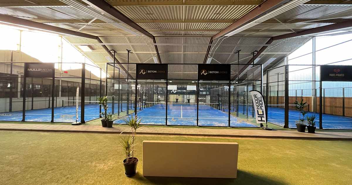 Cancha de pádel en HC Indoor Padel Achterhoek, Dinxperlo