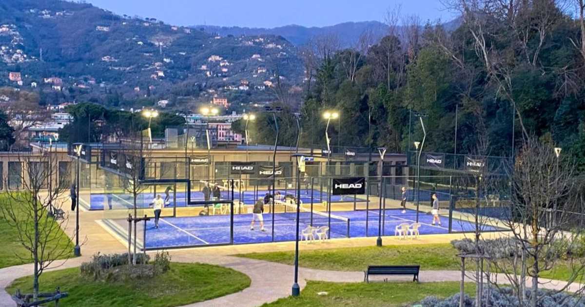 Cancha de pádel en Padel Rapallo, Rapallo