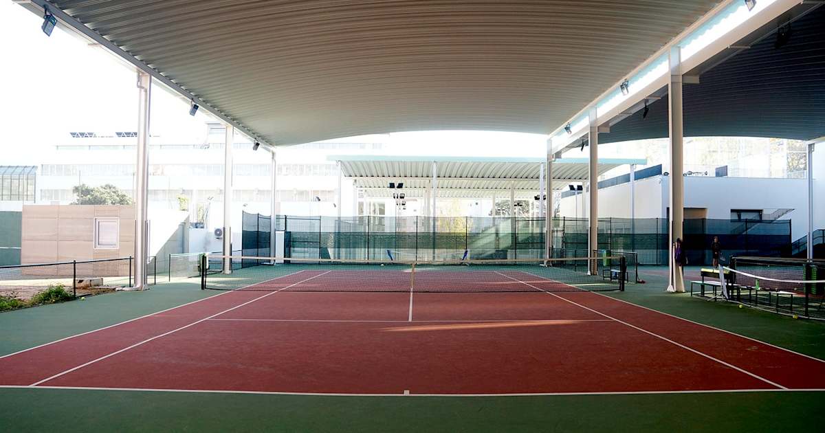 Cancha de pádel en GCP Padel & Ténis Amoreiras, Lisboa