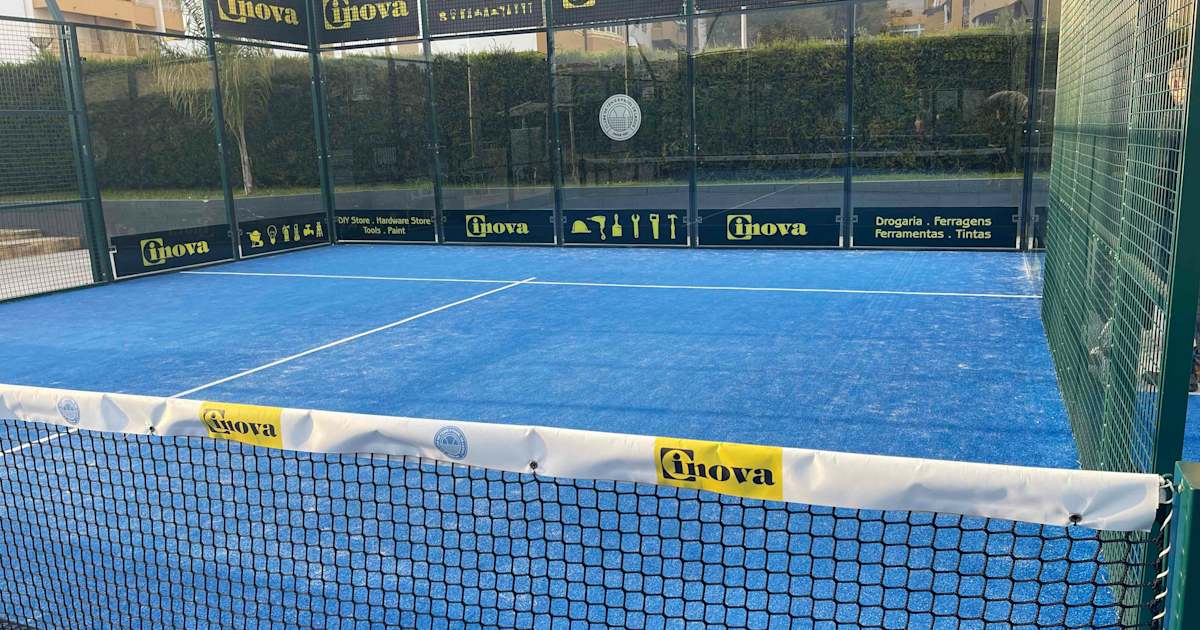 Cancha de pádel en Clube de Ténis e Padel de Lagos, Lagos