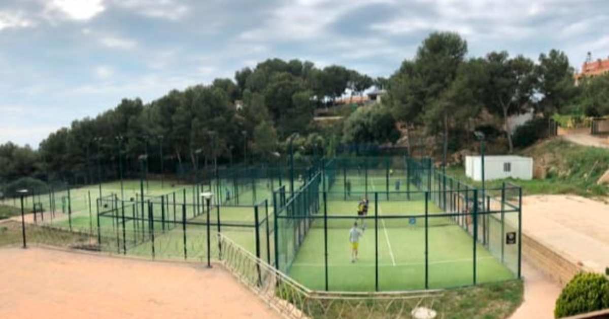 Cancha de pádel en TENNIS PADEL TAMARIT, Tarragona