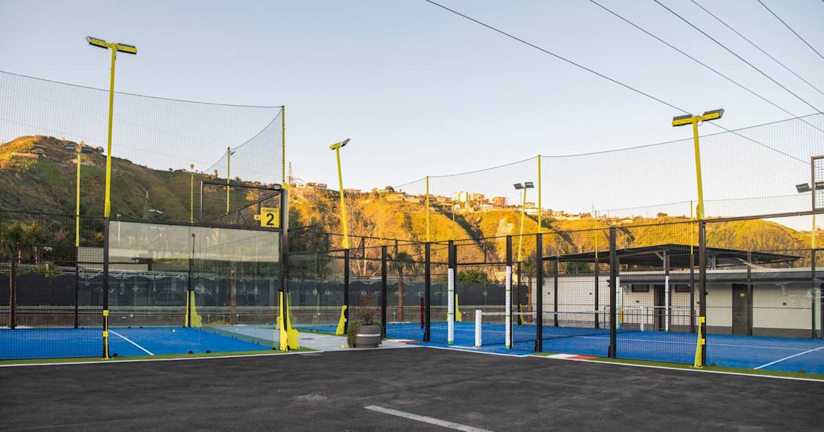 Padel court at CDM WORLD PADEL CLUB, Napoli