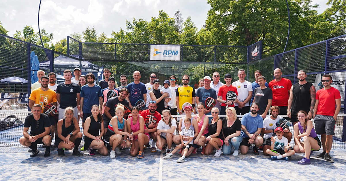 Cancha de pádel en Padel Club Spoje, Praha