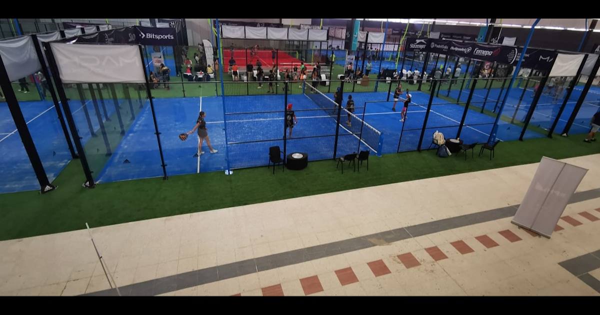 Cancha de pádel en All 4 Padel Club Querétaro, Santiago de Querétaro