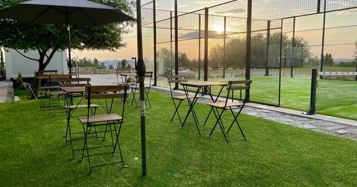 Cancha de pádel en Padel Frias, Fânzeres