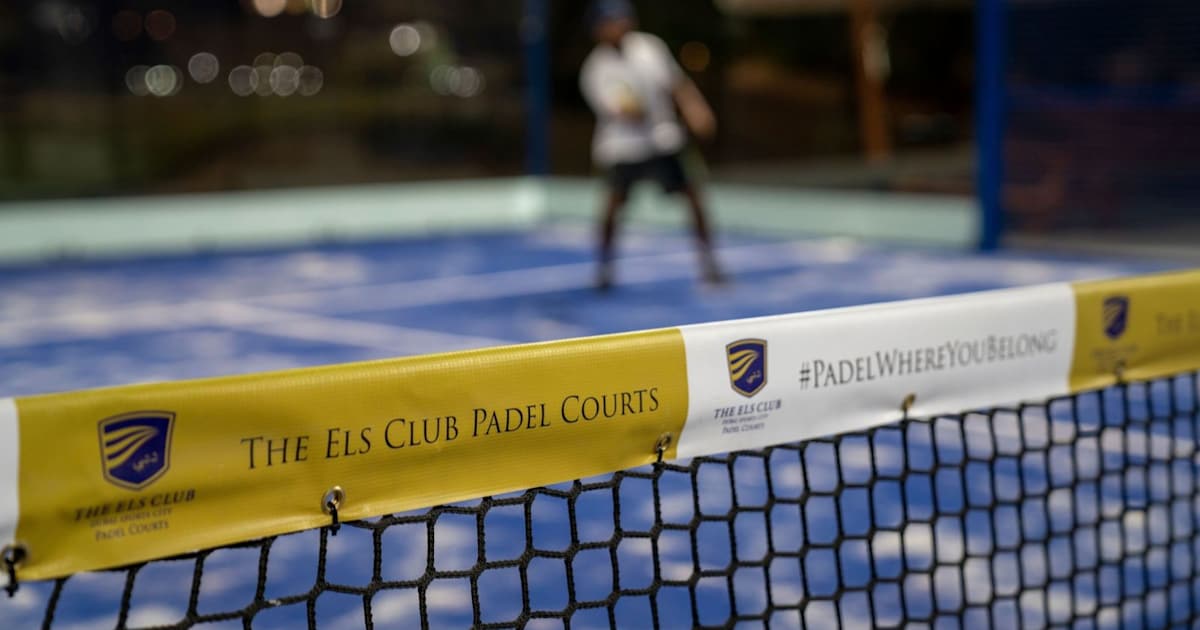 Cancha de pádel en Tennis Health World, Dubái