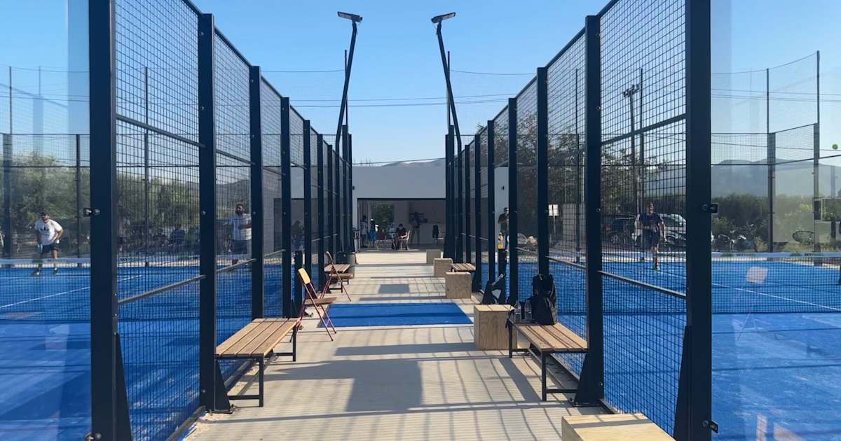 Cancha de pádel en South Padel Club, Μοίρες