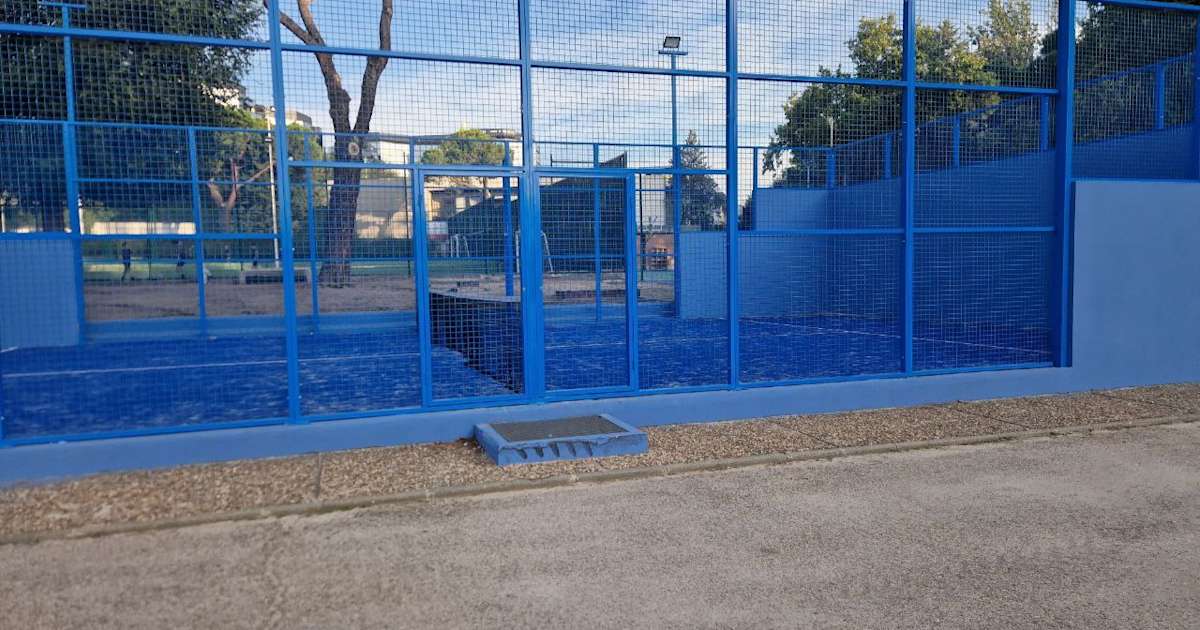 Cancha de pádel en Colegio de Fomento El Prado, Madrid