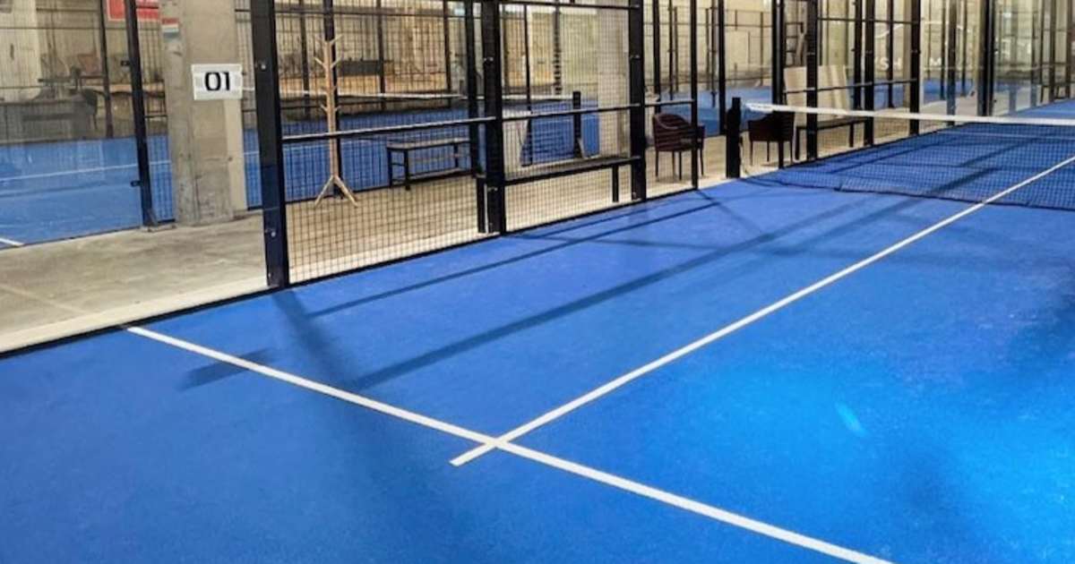 Cancha de pádel en Nyhavna Padel, Trondheim