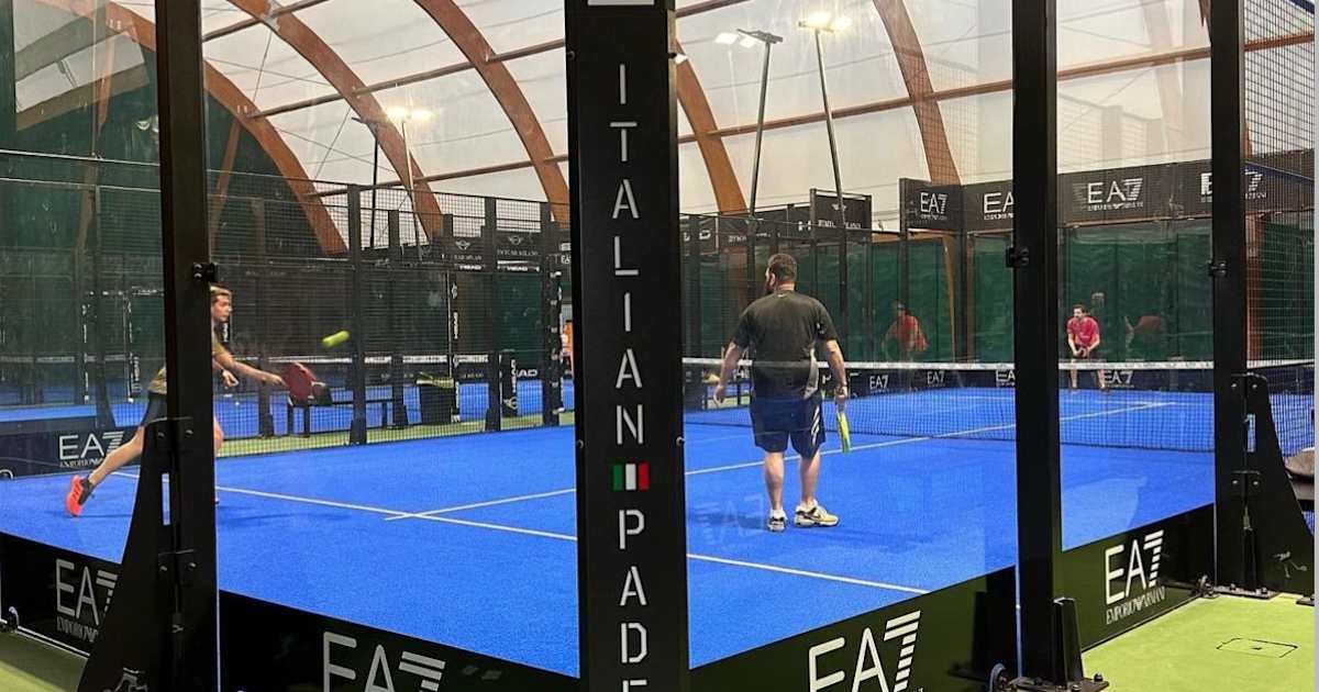 Padel court at GOLARSA ACADEMY, Milano
