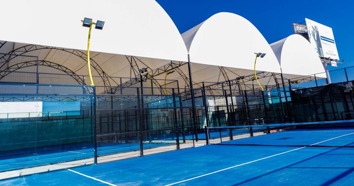 Padel court at Elite Pádel, Chihuahua