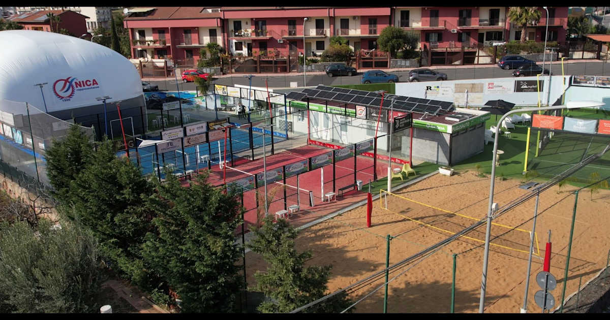 Cancha de pádel en Mongiball, Paternò