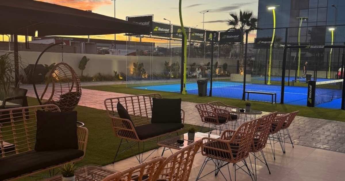 Cancha de pádel en 4 seasons Padel Club, Agios Ioannis Rentis