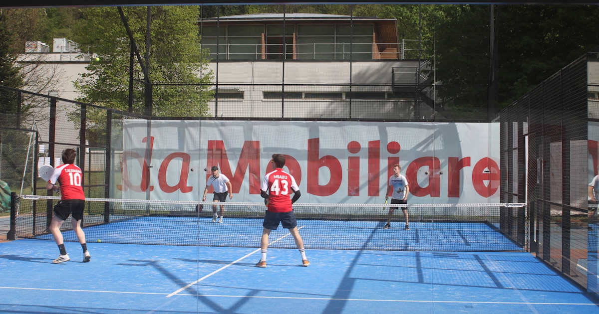 Cancha de pádel en Tennis e Padel Club Caslano, Caslano
