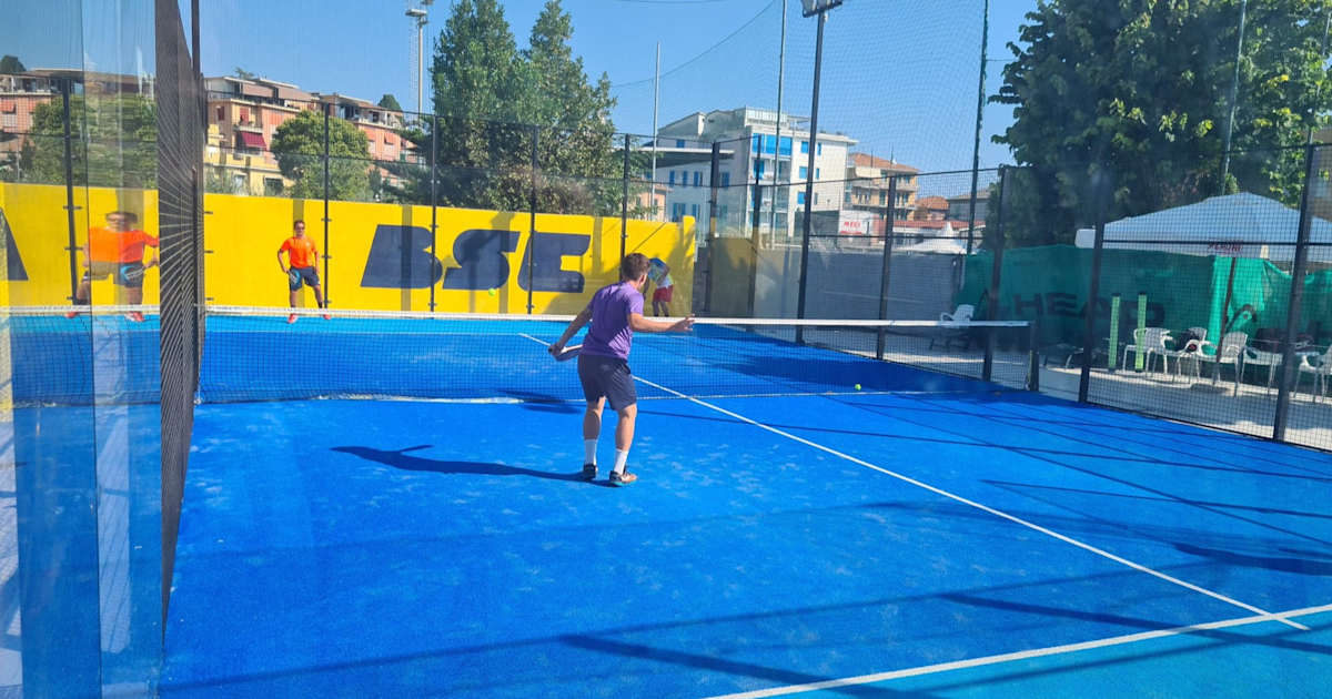 Cancha de pádel en BEACH SPORTS CHIAVARI A.S.D., Lavagna